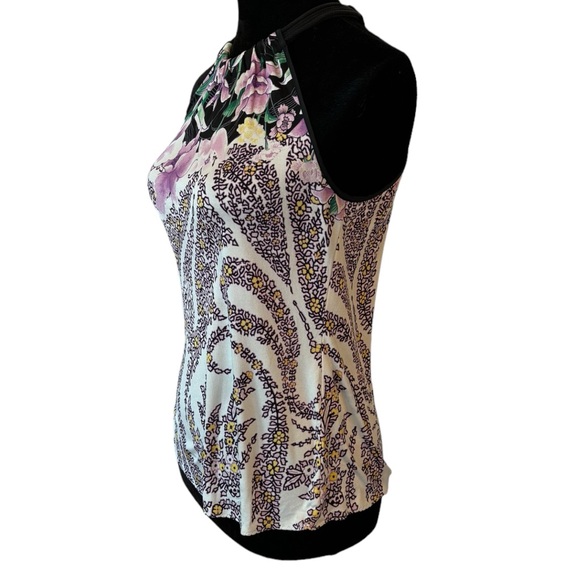 Elie Tahari Floral Top - Picture 6 of 7